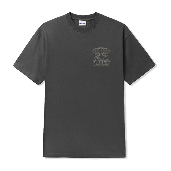 Butter Terrain T-Shirt - Washed Black - Streetart.fr